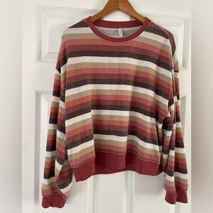 Z Supply Striped Sweater Size Medium